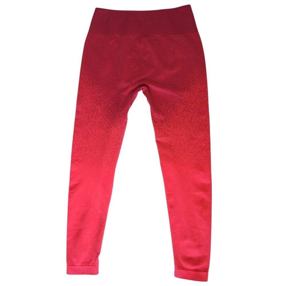 Gymshark Adapt Ombre Seamless Leggings Small? Pink High Rise Athletic Athleisure - Picture 4 of 10